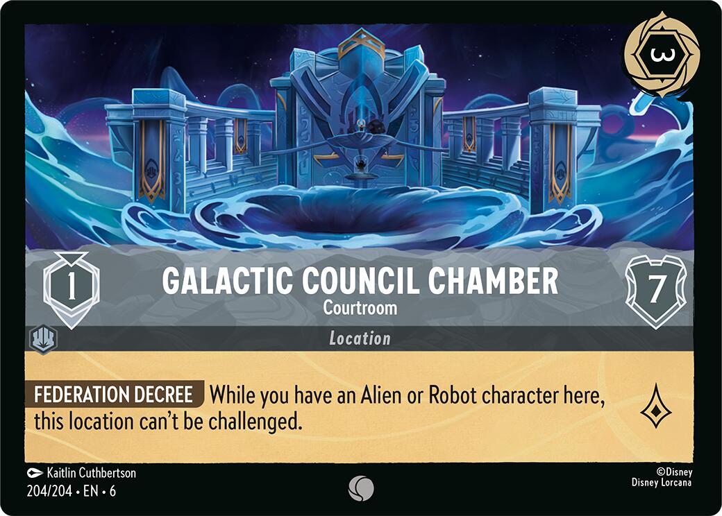 Galactic Council Chamber - Courtroom (204/204) [Azurite Sea] | Yard's Games Ltd