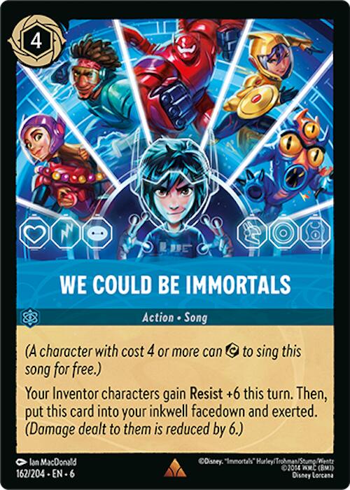 We Could Be Immortals (162/204) [Azurite Sea] | Yard's Games Ltd