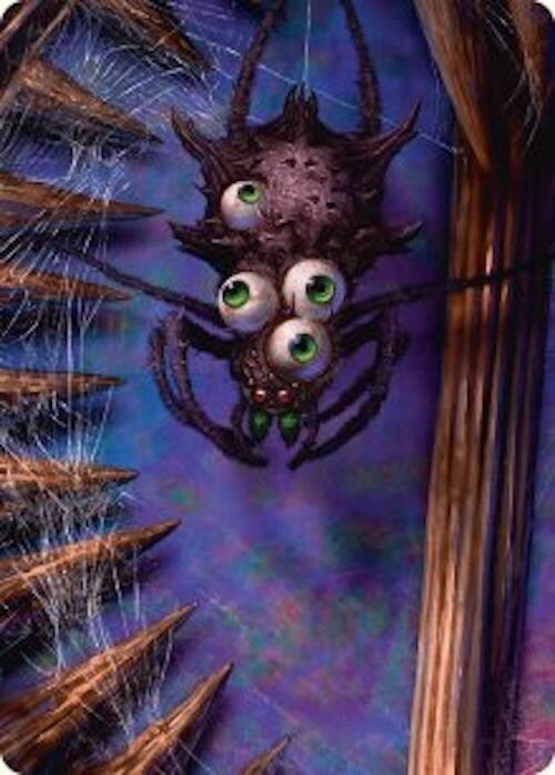 Spider Art Card [Duskmourn: House of Horror Art Series] | Yard's Games Ltd