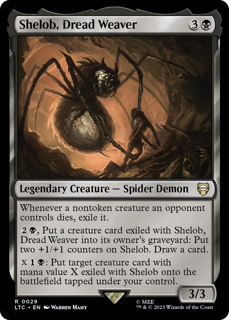 Shelob, Dread Weaver [The Lord of the Rings: Tales of Middle-Earth Commander] | Yard's Games Ltd