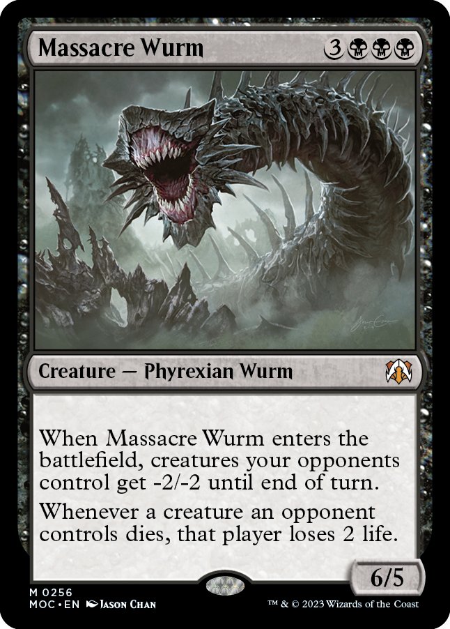 Massacre Wurm [March of the Machine Commander] | Yard's Games Ltd