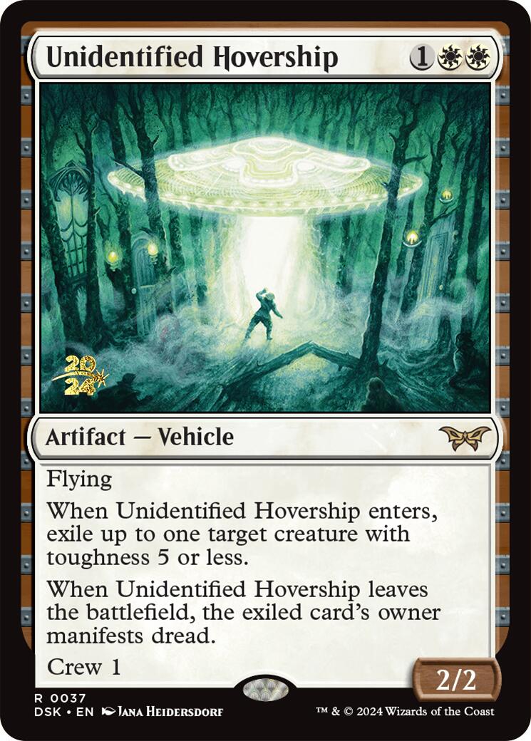 Unidentified Hovership [Duskmourn: House of Horror Prerelease Promos] | Yard's Games Ltd