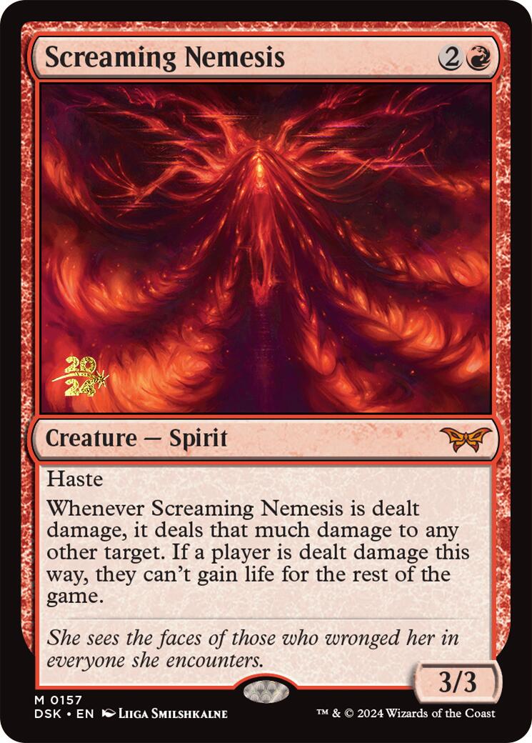 Screaming Nemesis [Duskmourn: House of Horror Prerelease Promos] | Yard's Games Ltd