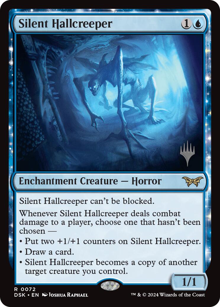 Silent Hallcreeper [Duskmourn: House of Horror Promos] | Yard's Games Ltd