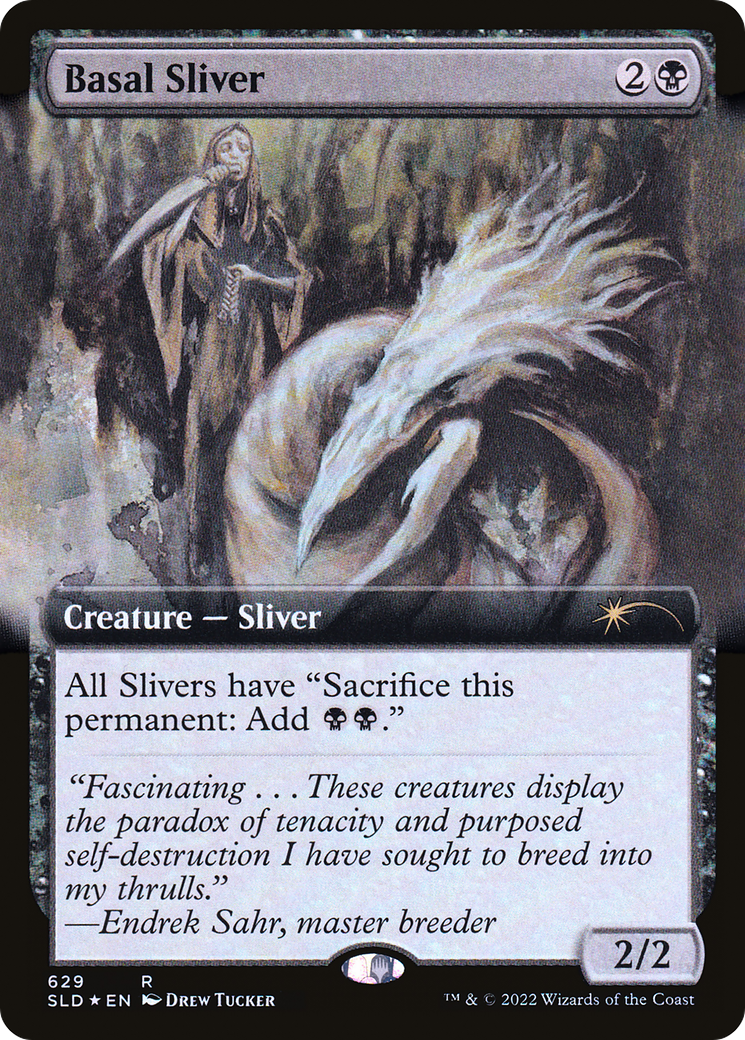 Basal Sliver (Extended Art) [Secret Lair Drop Promos] | Yard's Games Ltd