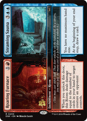 Roaring Furnace // Steaming Sauna [Duskmourn: House of Horror Prerelease Promos] | Yard's Games Ltd