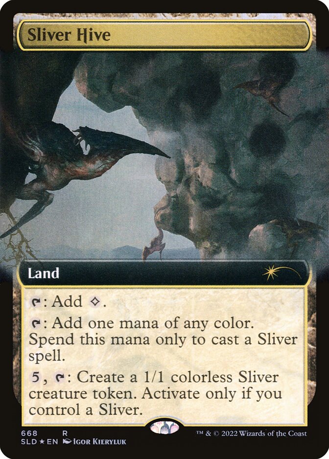 Sliver Hive (Extended Art) [Secret Lair Drop Promos] | Yard's Games Ltd