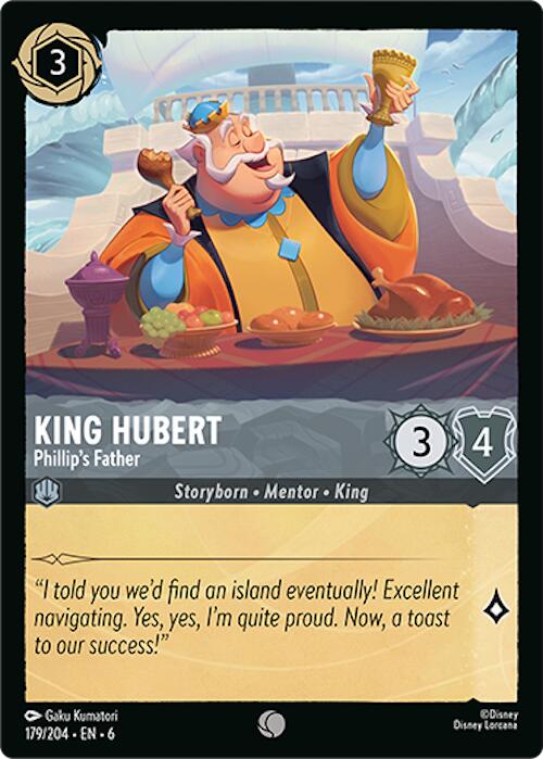 King Hubert - Phillip's Father (179/204) [Azurite Sea] | Yard's Games Ltd