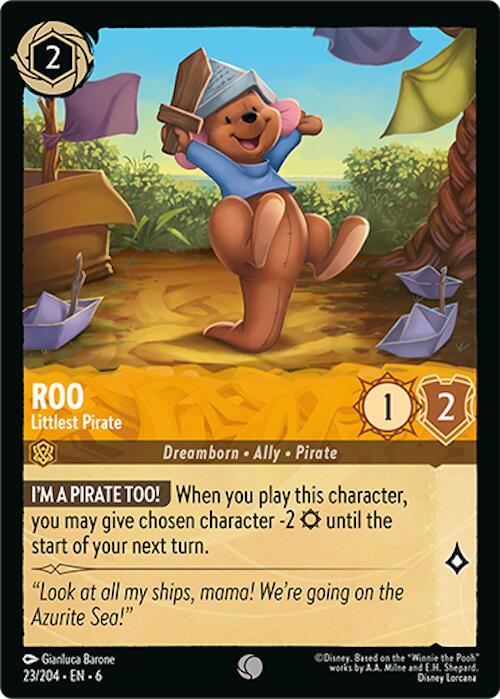 Roo - Littlest Pirate (23/204) [Azurite Sea] | Yard's Games Ltd