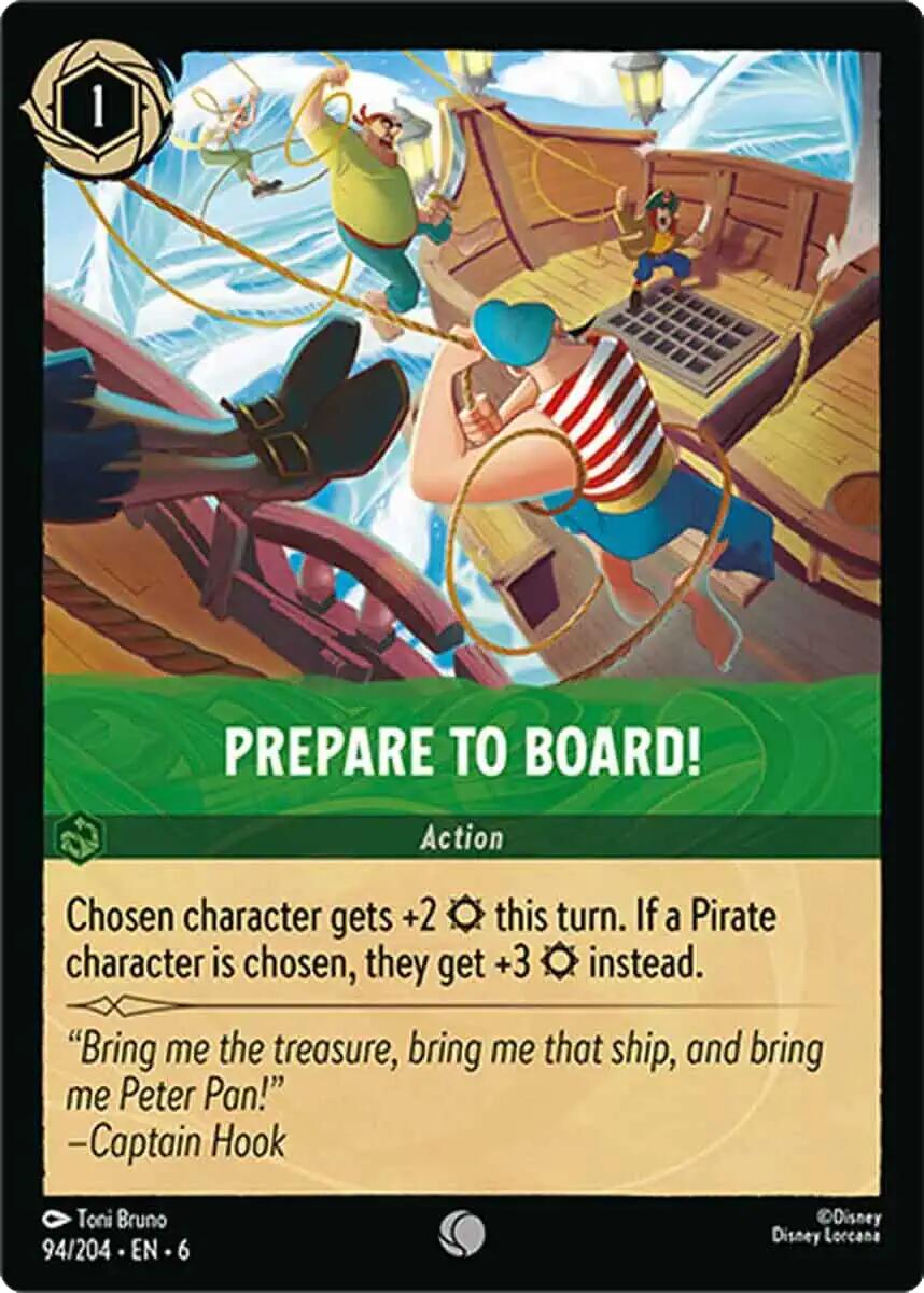 Prepare to Board! (94/204) [Azurite Sea] | Yard's Games Ltd