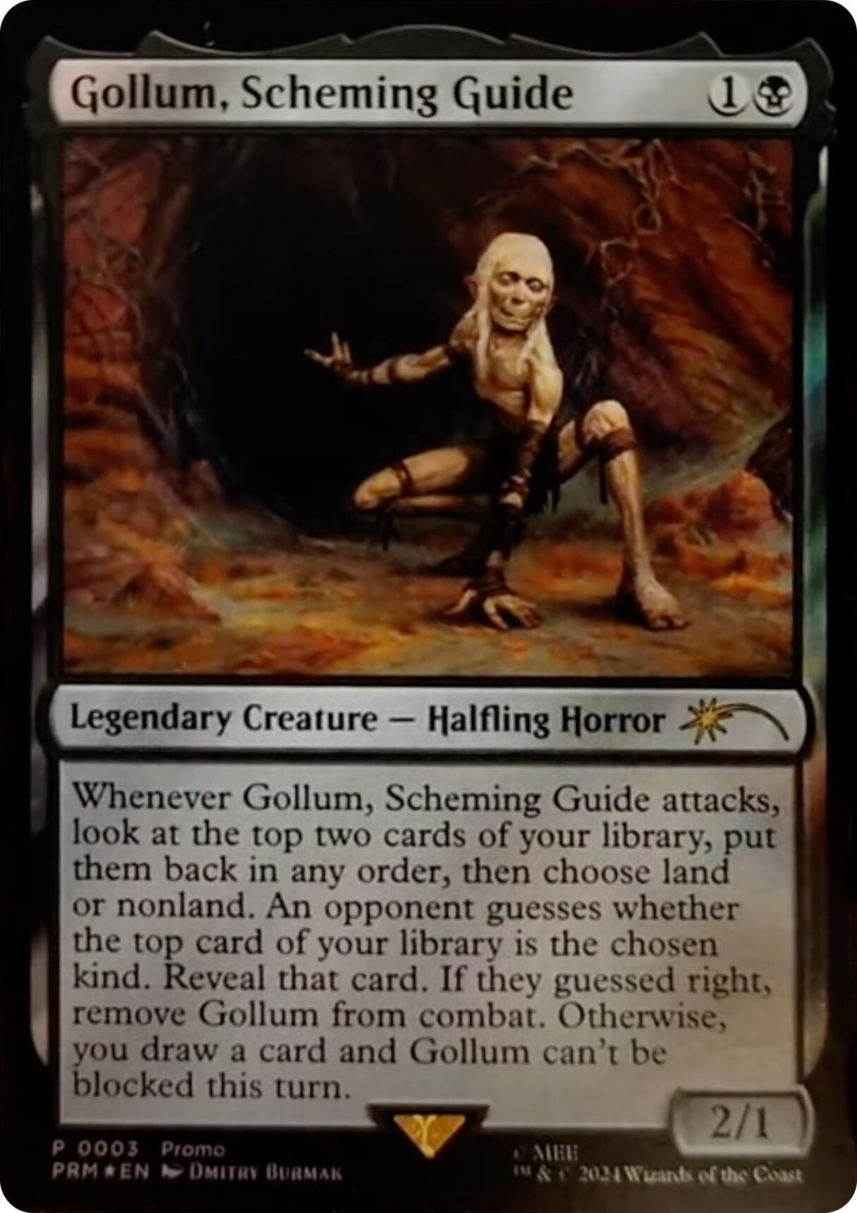 Gollum, Scheming Guide [Resale Promos] | Yard's Games Ltd