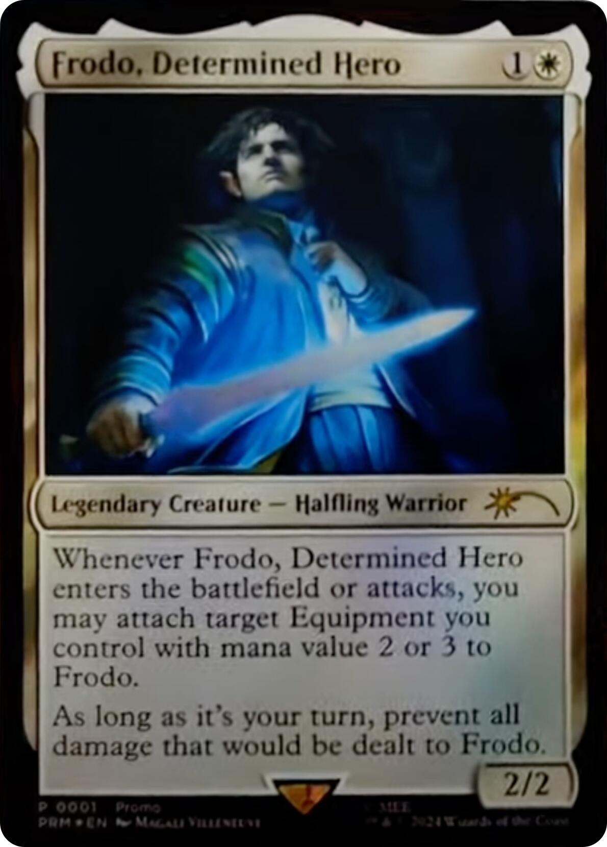 Frodo, Determined Hero [Resale Promos] | Yard's Games Ltd