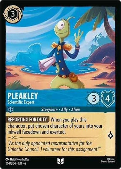 Pleakley - Scientific Expert (144/204) [Azurite Sea] | Yard's Games Ltd