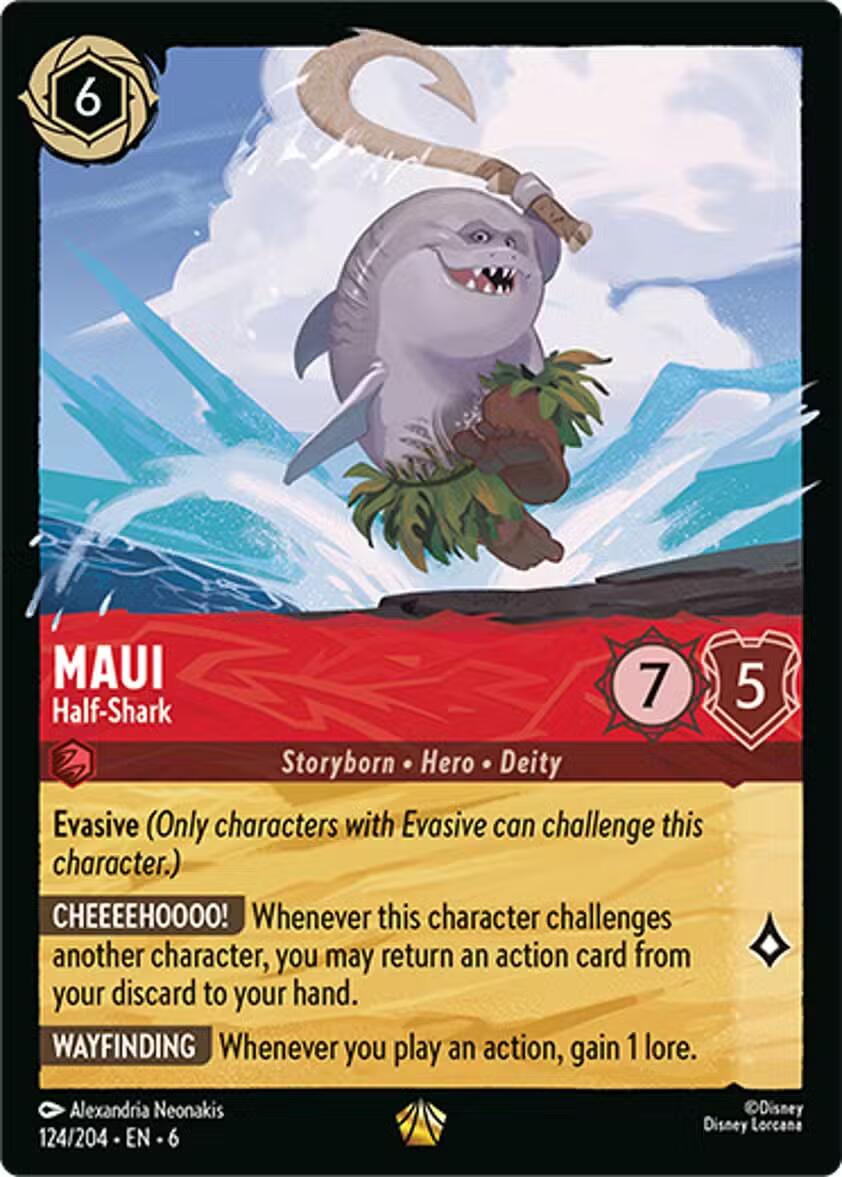 Maui - Half-Shark (124/204) [Azurite Sea] | Yard's Games Ltd