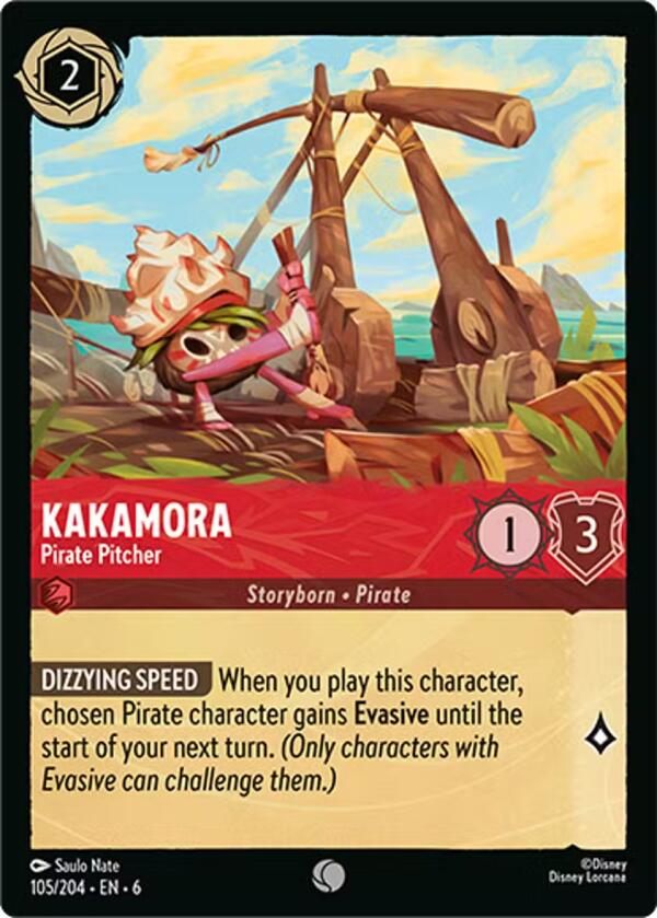 Kakamora - Pirate Pitcher (105/204) [Azurite Sea] | Yard's Games Ltd