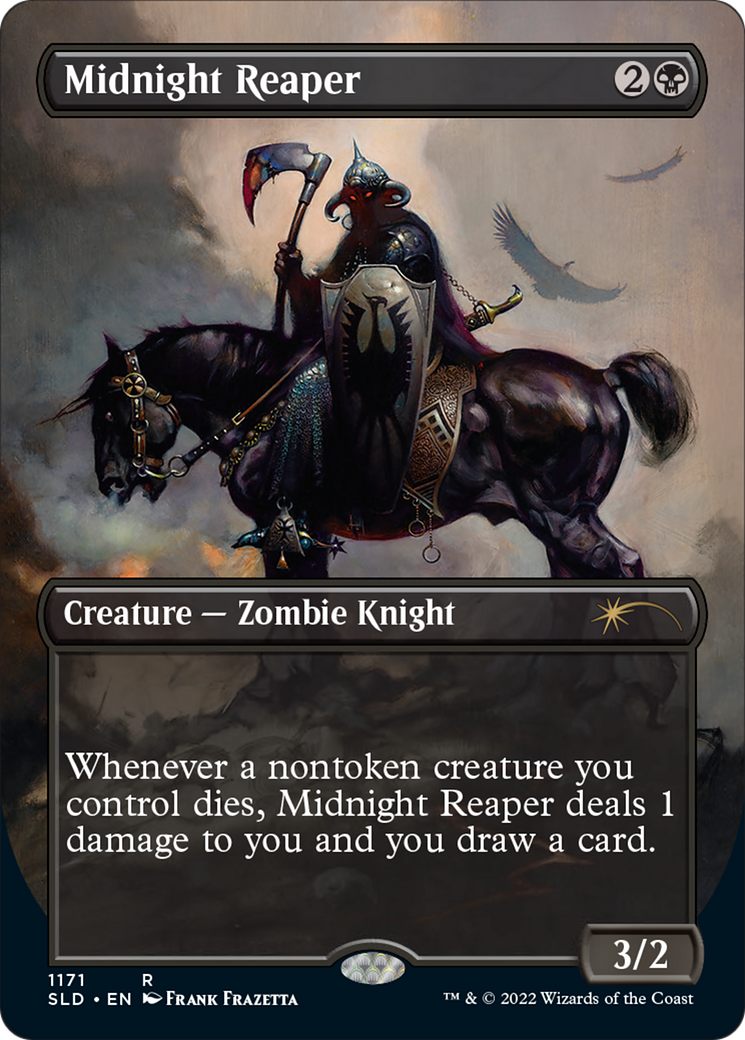 Midnight Reaper (Borderless) [Secret Lair Drop Series] | Yard's Games Ltd