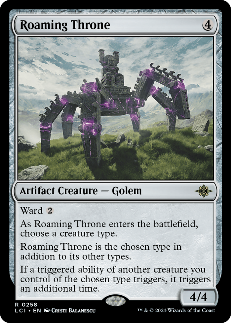 Roaming Throne [The Lost Caverns of Ixalan] | Yard's Games Ltd