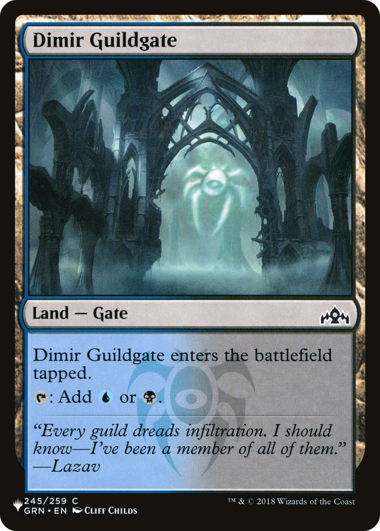 Dimir Guildgate [The List] | Yard's Games Ltd