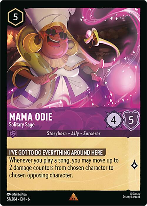 Mama Odie - Solitary Sage (57/204) [Azurite Sea] | Yard's Games Ltd