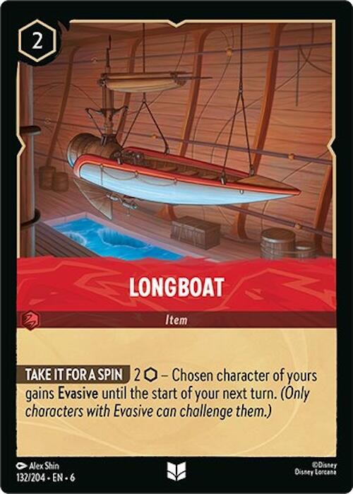 Longboat (132/204) [Azurite Sea] | Yard's Games Ltd