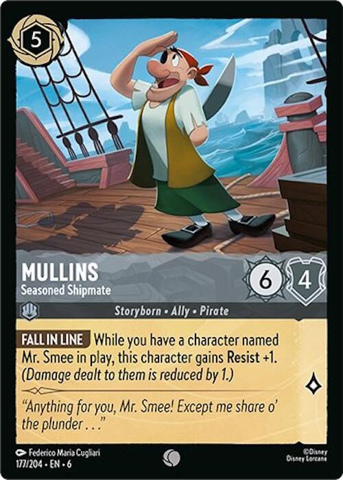 Mullins - Seasoned Shipmate (177/204) [Azurite Sea] | Yard's Games Ltd