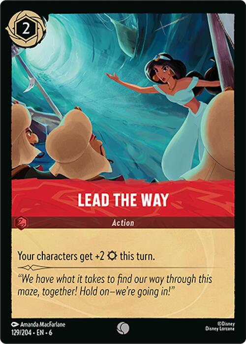 Lead the Way (129/204) [Azurite Sea] | Yard's Games Ltd