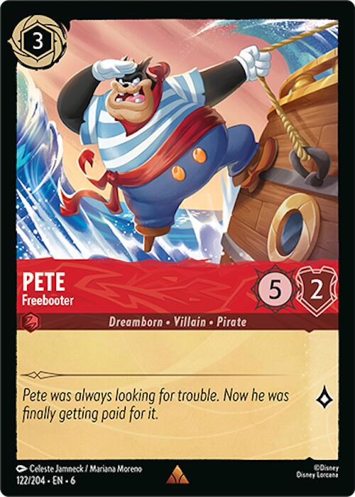 Pete - Freebooter (122/204) [Azurite Sea] | Yard's Games Ltd