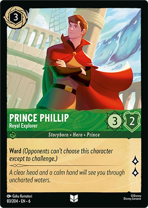 Prince Phillip - Royal Explorer (83/204) [Azurite Sea] | Yard's Games Ltd