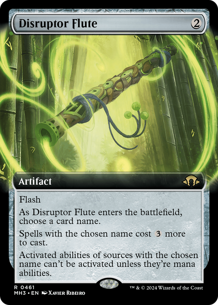 Disruptor Flute (Extended Art) [Modern Horizons 3] | Yard's Games Ltd