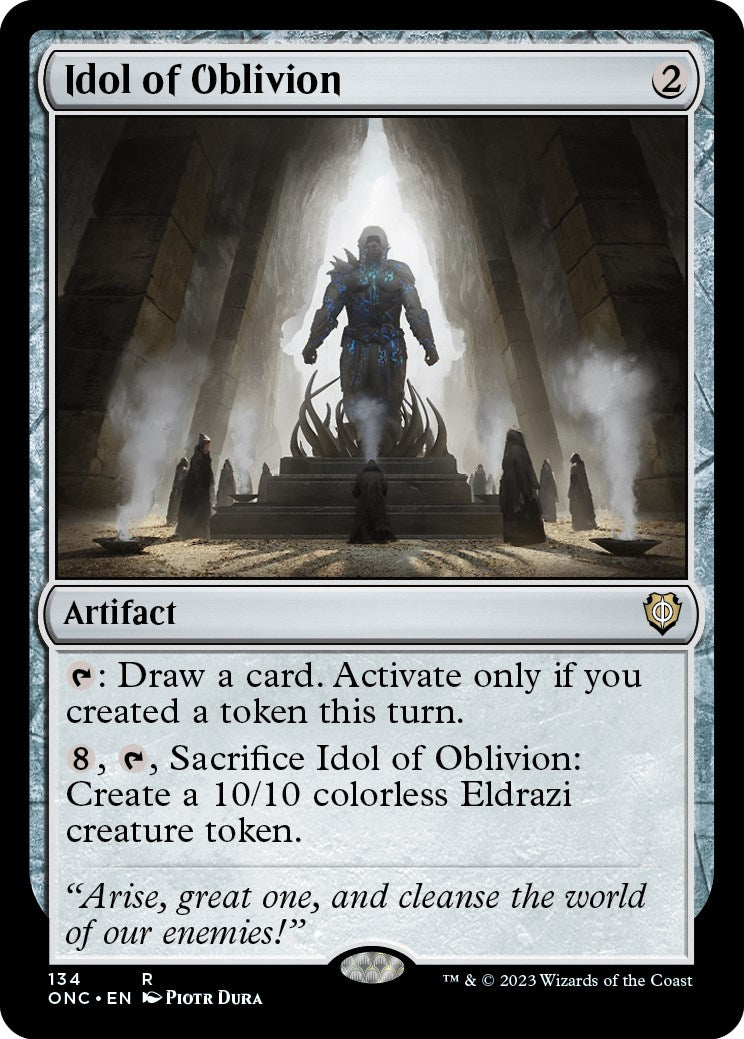 Idol of Oblivion [Phyrexia: All Will Be One Commander] | Yard's Games Ltd