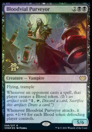 Bloodvial Purveyor [Innistrad: Crimson Vow Prerelease Promos] | Yard's Games Ltd