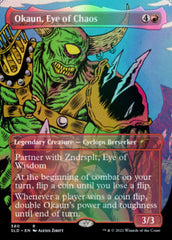 Okaun, Eye of Chaos // Okaun, Eye of Chaos (Borderless) [Secret Lair Drop Series] | Yard's Games Ltd