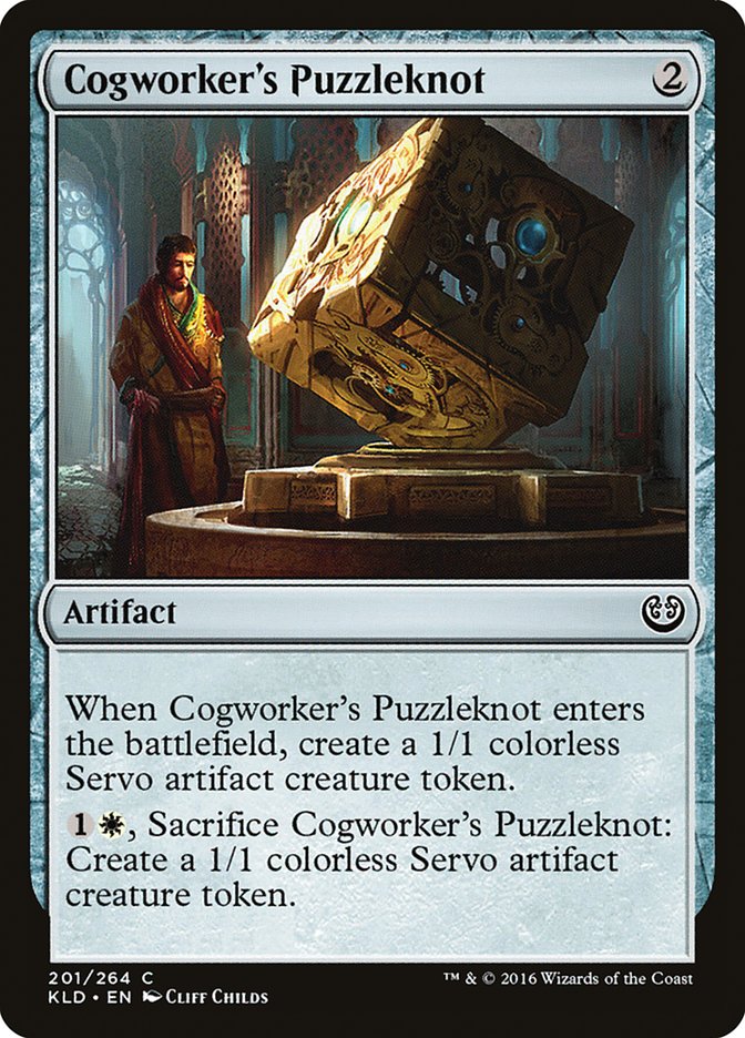 Cogworker's Puzzleknot [Kaladesh] | Yard's Games Ltd