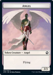 Spider // Angel Double-Sided Token [Dungeons & Dragons: Adventures in the Forgotten Realms Tokens] | Yard's Games Ltd