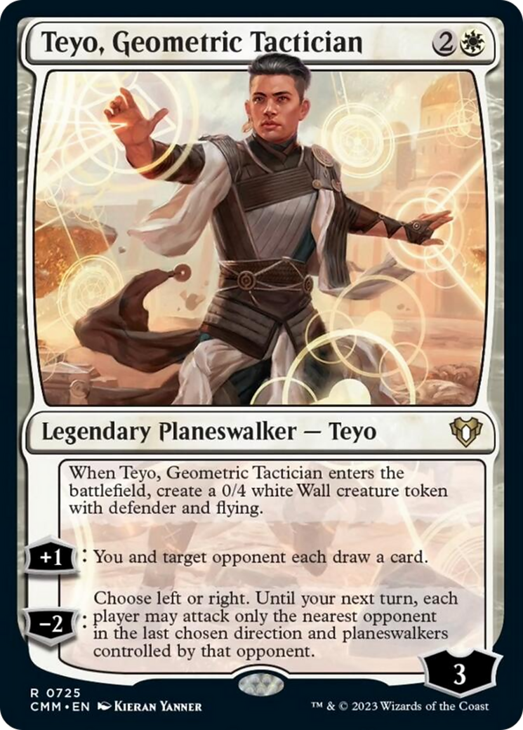 Teyo, Geometric Tactician [Commander Masters] | Yard's Games Ltd