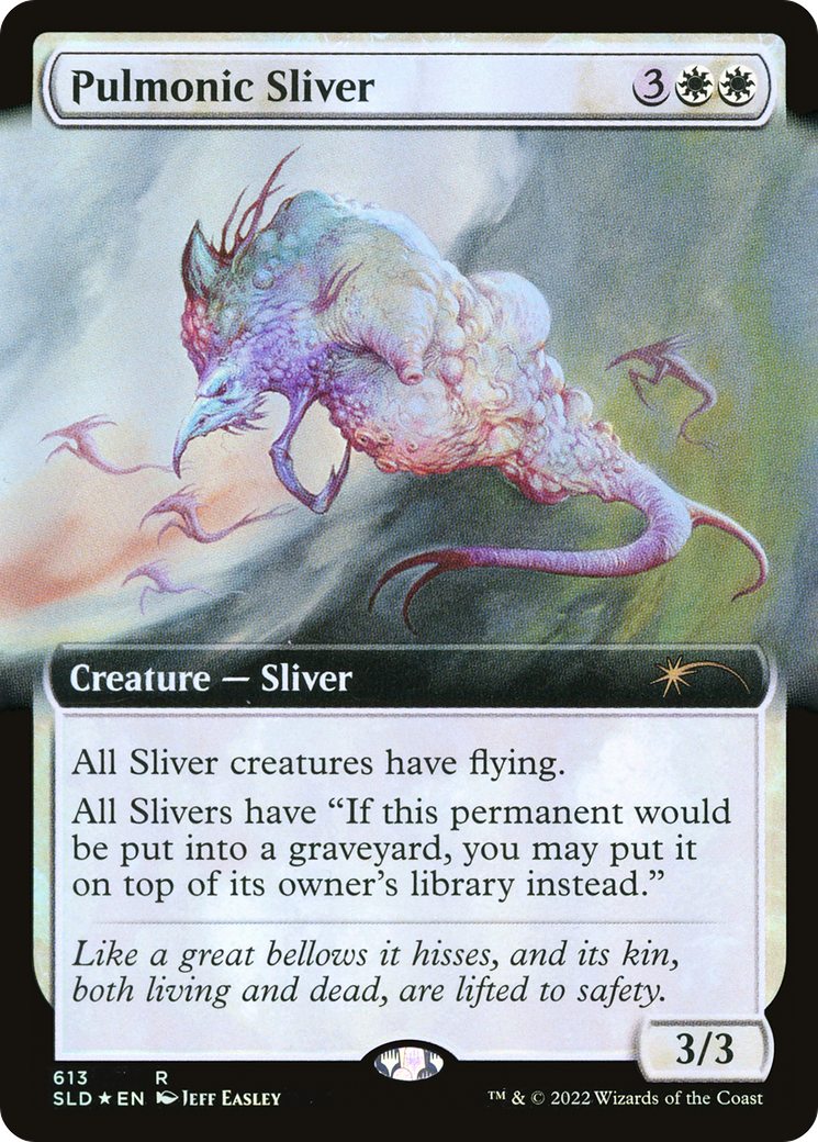 Pulmonic Sliver (Extended Art) [Secret Lair Drop Promos] | Yard's Games Ltd