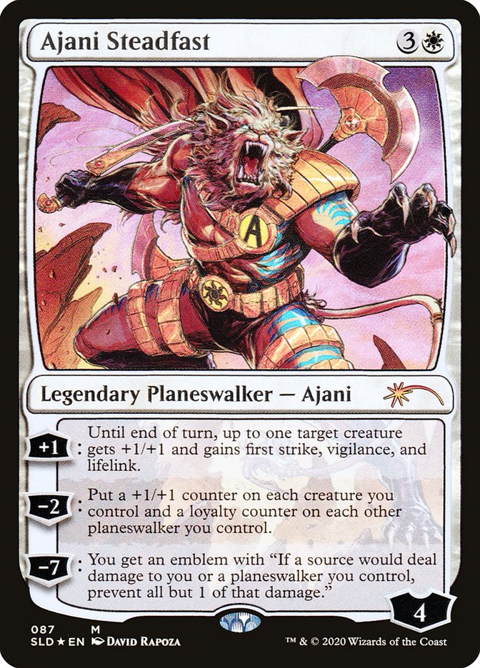 Ajani Steadfast [Secret Lair Drop Series] | Yard's Games Ltd