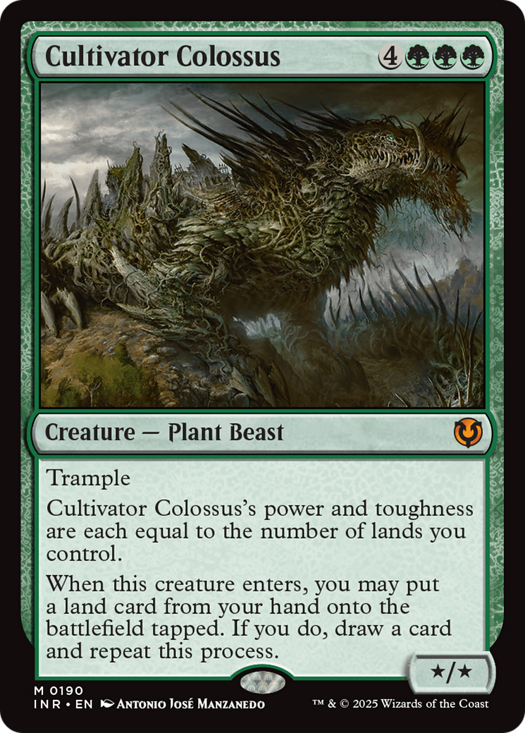 Cultivator Colossus [Innistrad Remastered] | Yard's Games Ltd