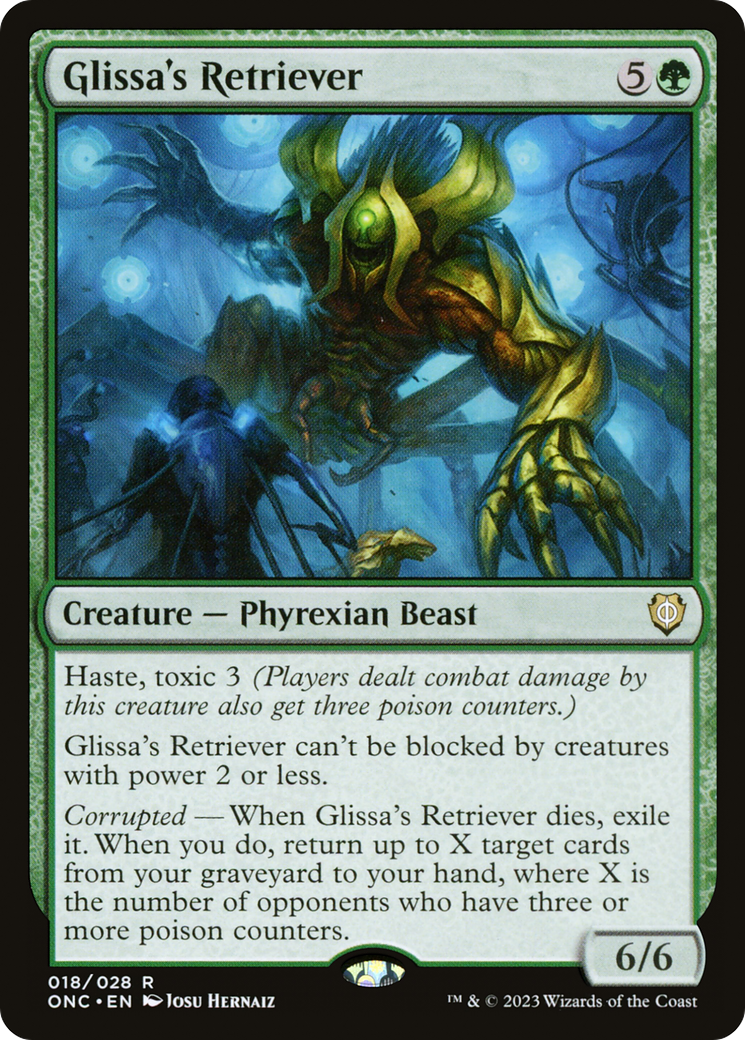 Glissa's Retriever [Phyrexia: All Will Be One Commander] | Yard's Games Ltd