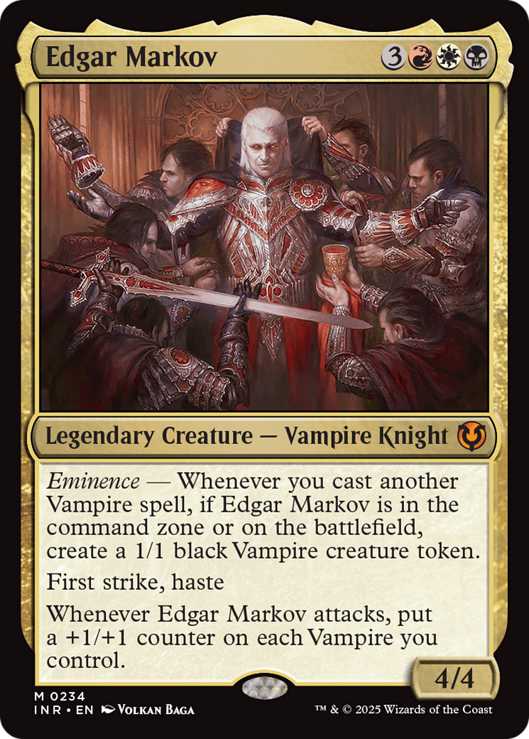 Edgar Markov [Innistrad Remastered] | Yard's Games Ltd