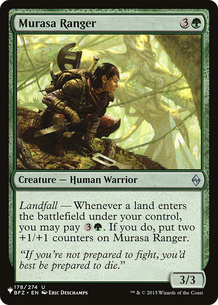 Murasa Ranger [The List] | Yard's Games Ltd