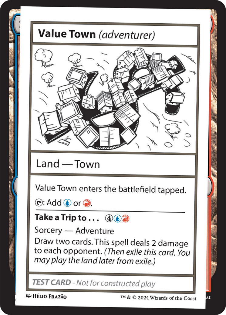 Value Town (adventurer) [Mystery Booster 2 Playtest Cards] | Yard's Games Ltd