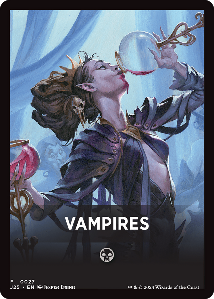 Vampires Theme Card [Foundations Jumpstart Front Cards] | Yard's Games Ltd