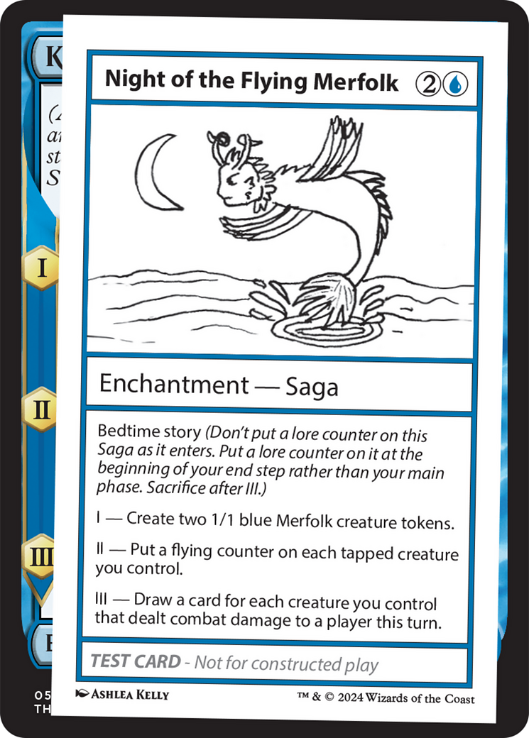 Night of the Flying Merfolk [Mystery Booster 2 Playtest Cards] | Yard's Games Ltd