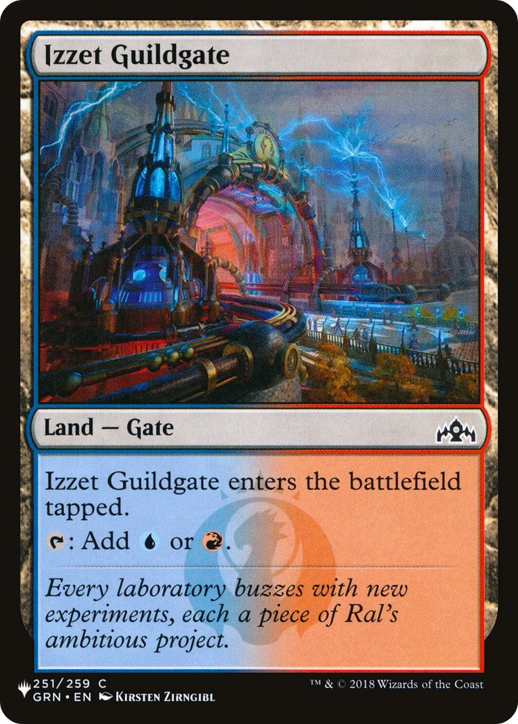 Izzet Guildgate [The List] | Yard's Games Ltd