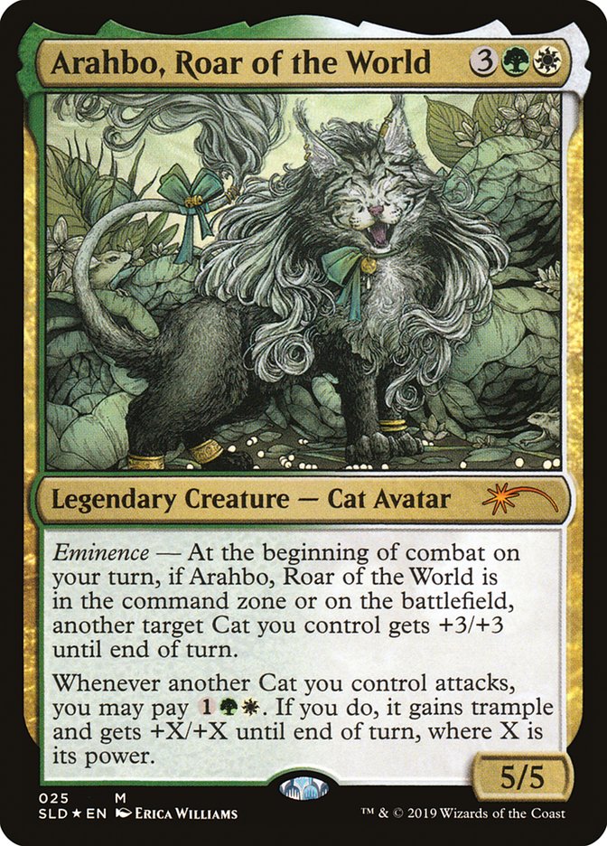 Arahbo, Roar of the World [Secret Lair Drop Series] | Yard's Games Ltd