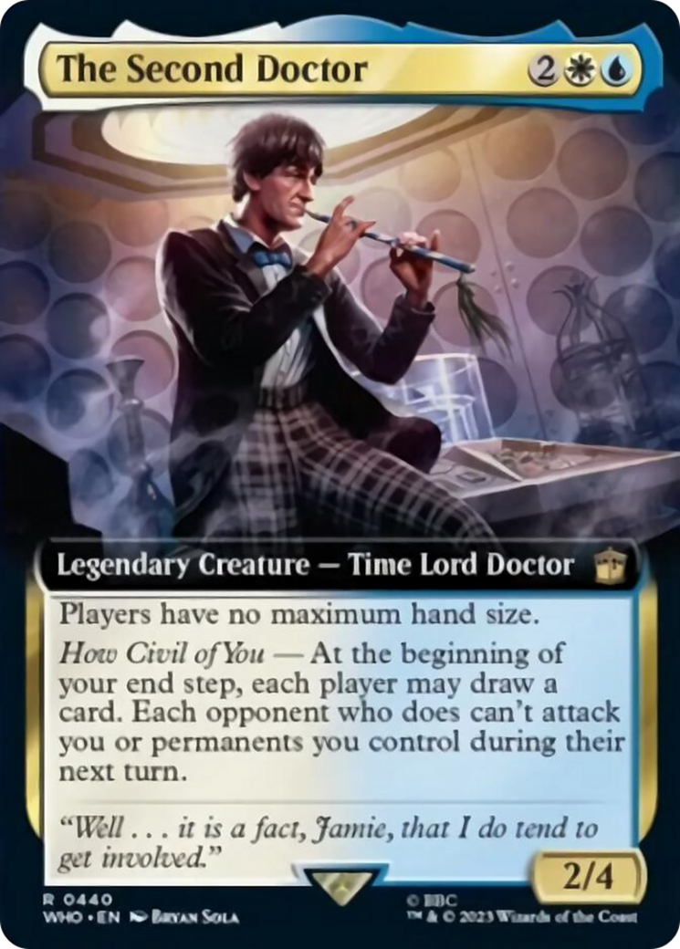 The Second Doctor (Extended Art) [Doctor Who] | Yard's Games Ltd