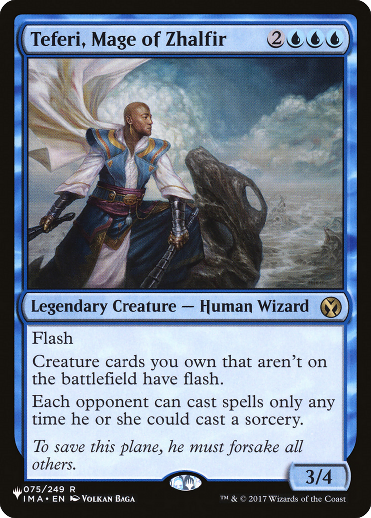 Teferi, Mage of Zhalfir [The List] | Yard's Games Ltd