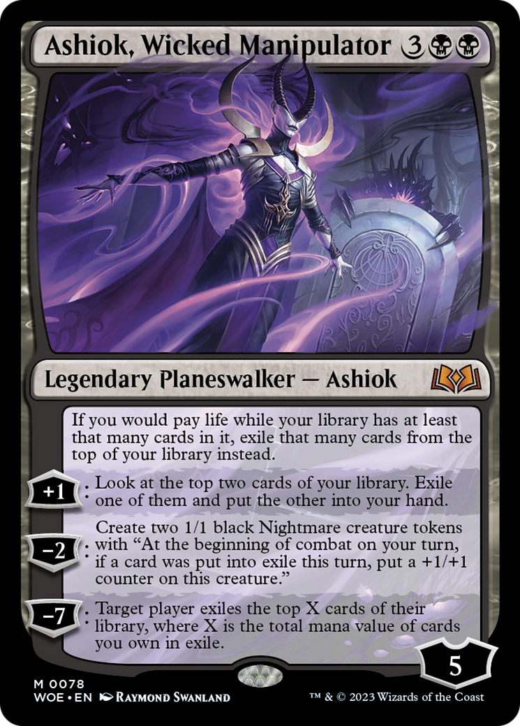 Ashiok, Wicked Manipulator [Wilds of Eldraine] | Yard's Games Ltd