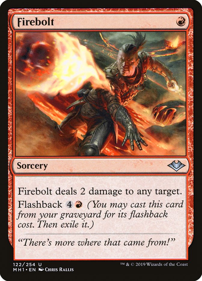 Firebolt [Modern Horizons] | Yard's Games Ltd